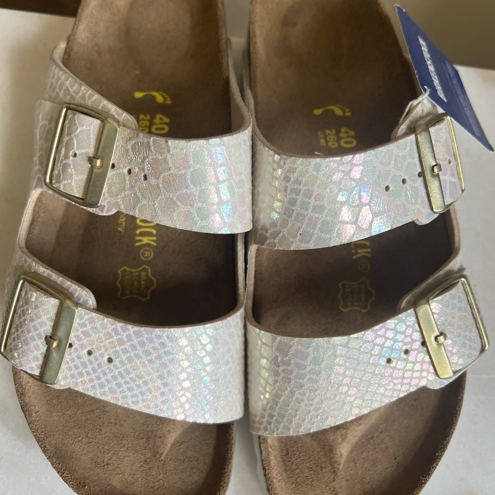 New - 🦄 Iridescent Birkenstocks